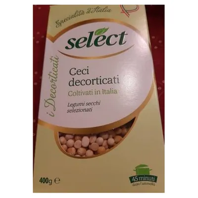 Select нут очищенный, 400 г