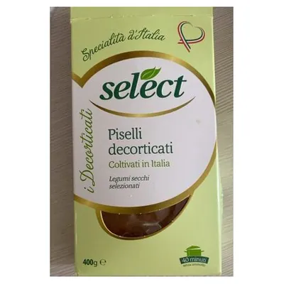 Select зеленый горошек лущеный, 400 г