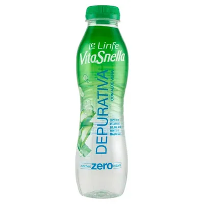 VitaSnella le Linfe purifying water with aloe vera, 500 ml
