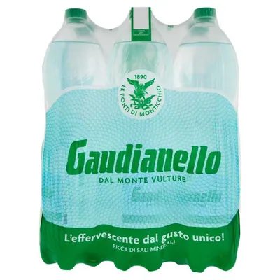 Gaudianello минеральная вода естественно газированная, 1,5 л
