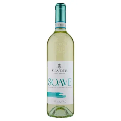 Cadis Cantina di Soave Белое сухое вино Doc Bianco, 0,75 л, 12%