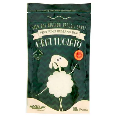 Argiolas Pecorino Romano DOP Grattugiato, 80 g