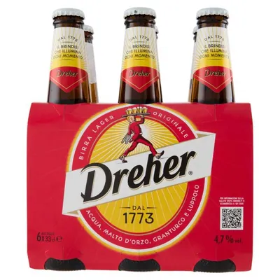Dreher Пиво, 6 × 0,33 л