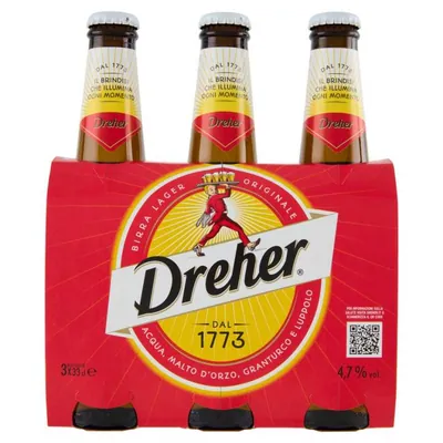 Dreher Пиво, 3 × 0,33 л