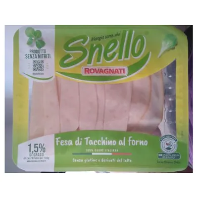 Rovagnati грудка индейки запеченная Snello нарезка, 100 г