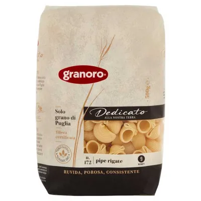 Granoro Dedicato Pipe Rigate, 500 g