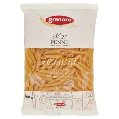 Granoro Penne n. 27 pasta, 500 g