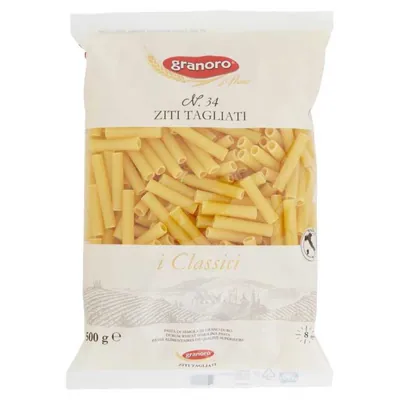 Granoro Ziti Tagliati n. 34 pasta, 500 g