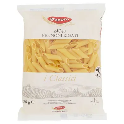 Granoro Pennoni Rigati n. 43 pasta, 500 g