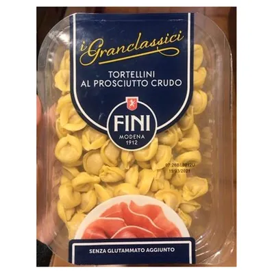 Fini Tortellini fresh pasta with prosciutto crudo, 250 g