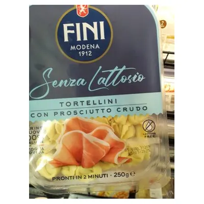 Fini tortellini with dry-cured ham, 250 g