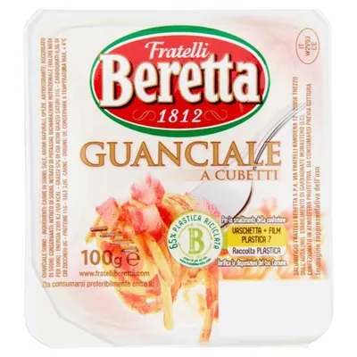 Beretta Diced Guanciale, 100 g