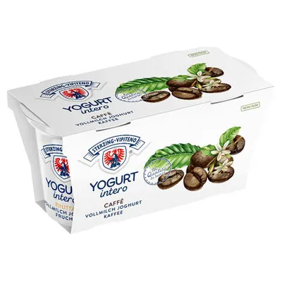 Vipiteno йогурт со вкусом кофе, 125 г x 2