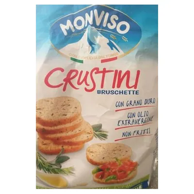 Monviso мини-брускетты с розмарином Crustini Rosmarino, 120 г