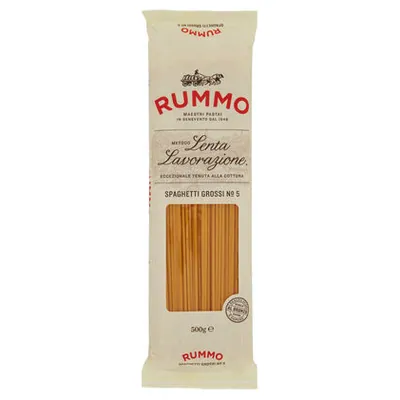 Rummo спагетти гросси № 5 из твердых сортов пшеницы, 500 г