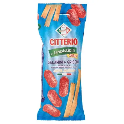 Citterio Salamini and Breadsticks, 40 g