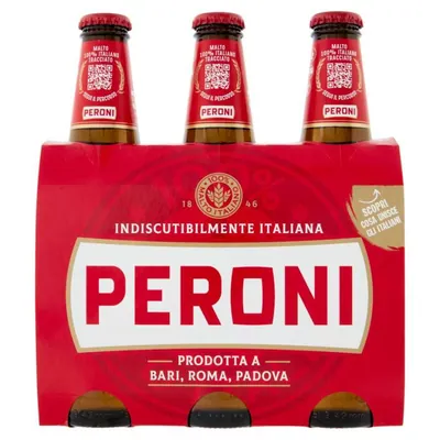 Peroni пиво, 3 × 0,33 л, 4,7%