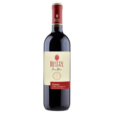 Botte Buona Terre Siciliane Rosso красное сухое вино, 0,75 л