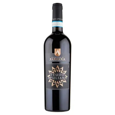 Feudo Apuliano Primitivo di Manduria Doc красное сухое вино, 0,75 л