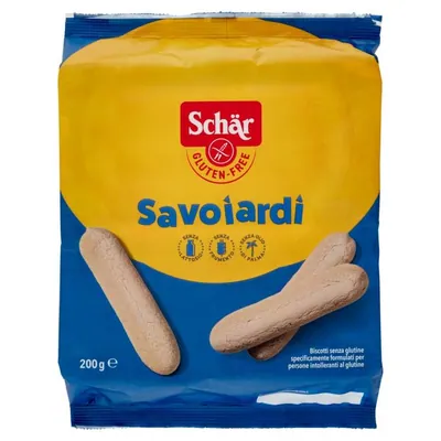 Schär печенье савоярди без глютена, 200 г