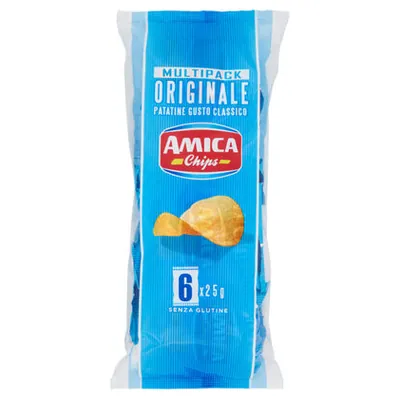 Amica Chips картофельные чипсы классические, 150 г