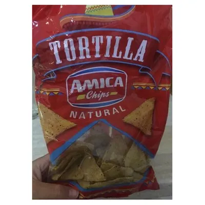 Amica Chips natural tortilla chips, 200 g