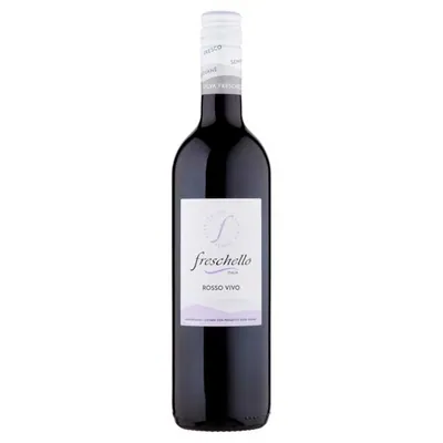 Freschello Красное сухое вино Rosso Vivo, 0,75 л, 11%