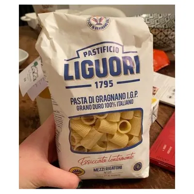 Liguori Gragnano мецци ригатони из твердых сортов пшеницы, 500 г