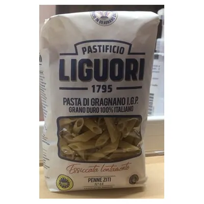 Liguori макароны пенне зити из Граньяно, 500 г