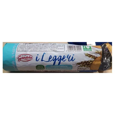 Gandola печенье песочное I Leggeri без сахара, 220 г