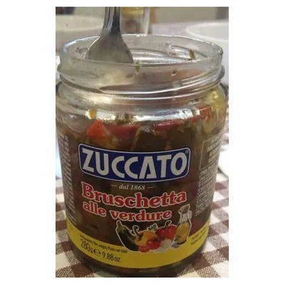 Zuccato брускетта из овощей гриль, 314 мл