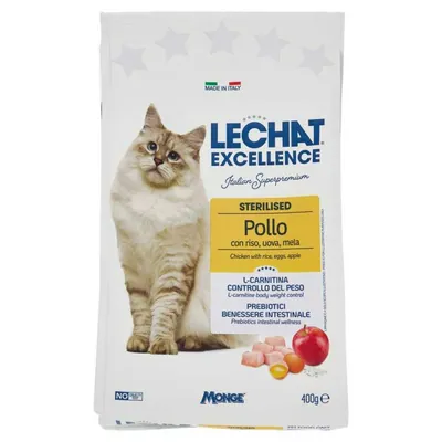 Lechat Excellence special dry food for sterilized cats, 400 g