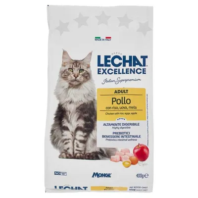 Lechat Excellence Adult dry cat food, 400 g