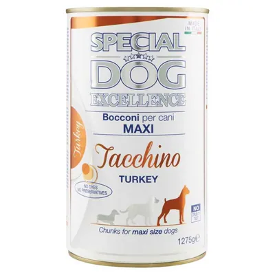 Monge Special Dog Excellence кусочки для крупных собак с индейкой, 1,275 кг
