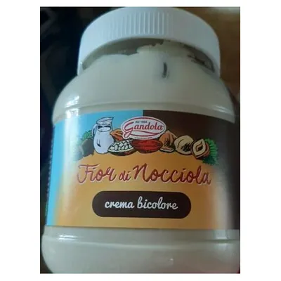 Fior di Nocciola двухцветная шоколадно-ореховая паста, 750 г