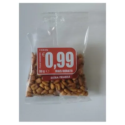 Euro Company кукуруза жареная соленая, 80 г