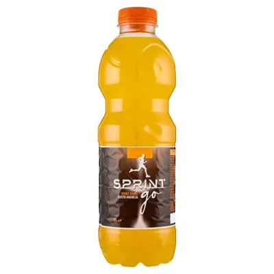 Spumador Sprint Go carbonated drink with orange flavor, 1 l