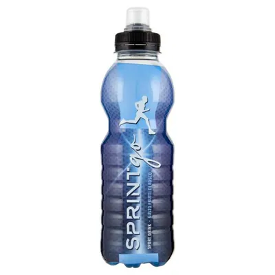 Spumador Sprint Go carbonated drink with red orange flavor, 500 ml