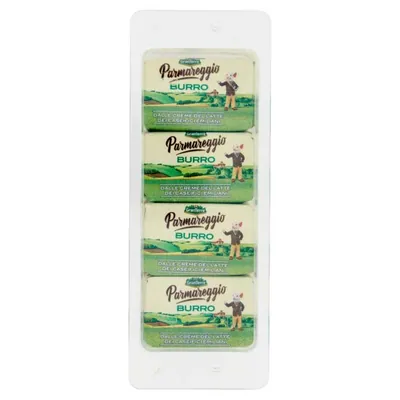 Parmareggio butter, 12 × 10.4 g