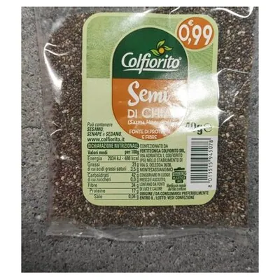 Colfiorito семена чиа, 40 г