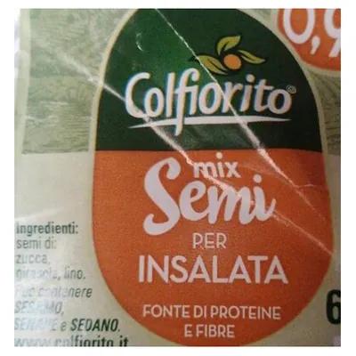 Colfiorito смесь семян для салата, 60 г