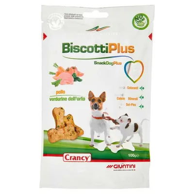 Giuntini Plum mini dog biscuits, 100 g