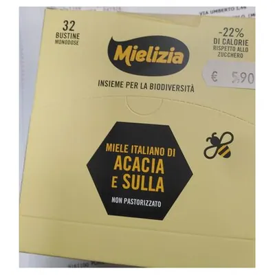 Mielizia мёд порционный акация и сулла, 160 г