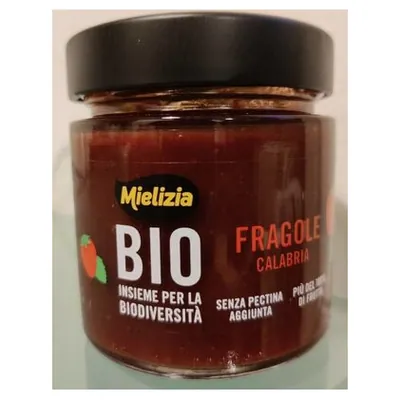 Mielizia organic strawberry fruit spread, 250 g