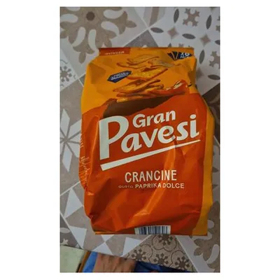 Gran Pavesi мини-снеки со вкусом паприки Crancine Paprika, 6x30 г