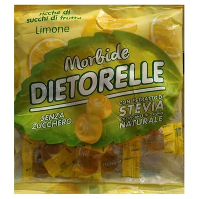 Dietorelle lemon chewy candies, 70 g