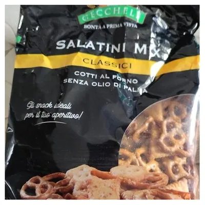Gecchele смесь солёных снеков Salatini Mix, 500 г