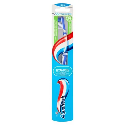 Aquafresh Зубная щетка Flex Dinamic со сред щетиной