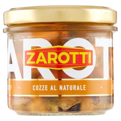 Zarotti Mussels in natural water, 200 g
