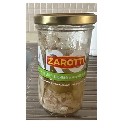 Zarotti филе скумбрии в деликатесном масле, 250 г